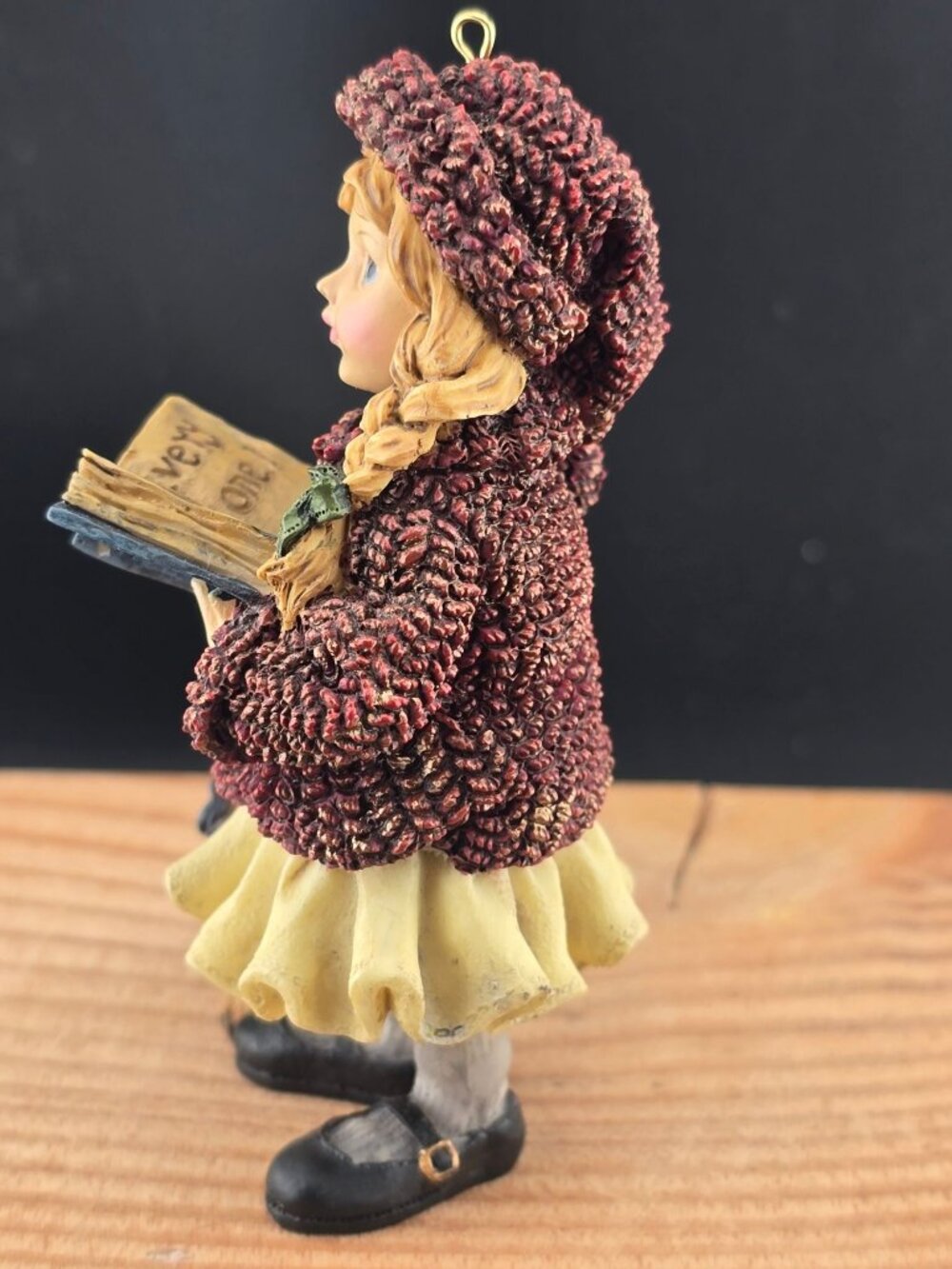 Boyds Bears Yesterdays Child Megan W/ Elliot & Annie Figurine Christmas - Picture 4 of 12